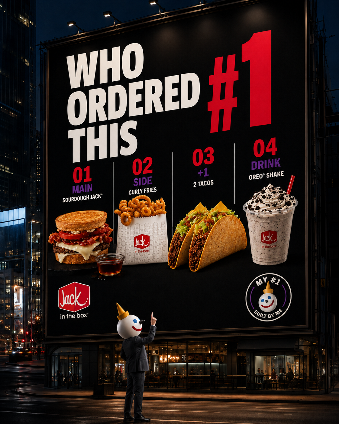 Who Ordered This outdoor campaign execution